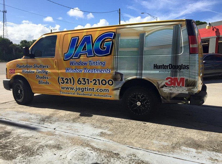JAG Window Treatments Consultation Van